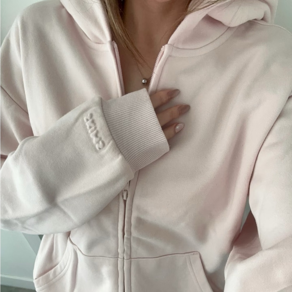 Skims classic zip up hoodie